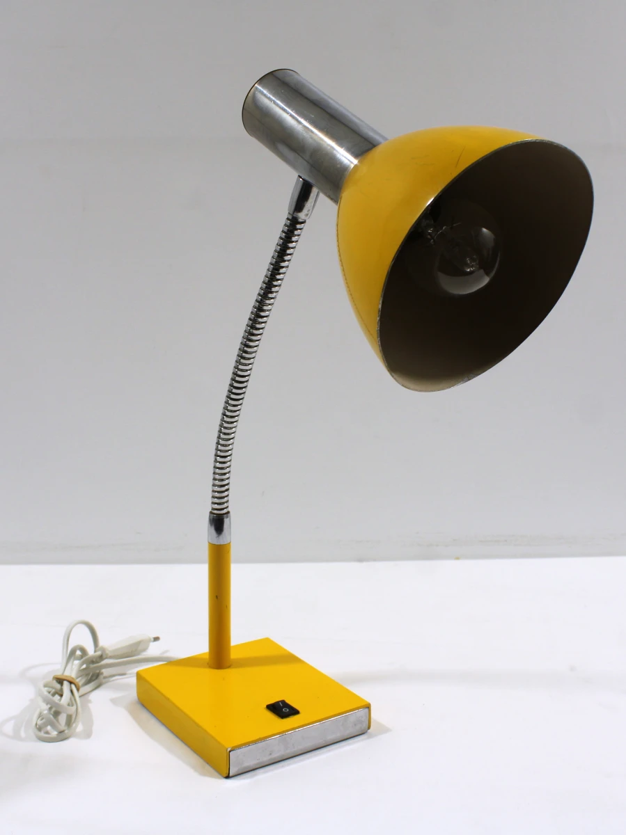 Vintage Bureaulamp [Geel]