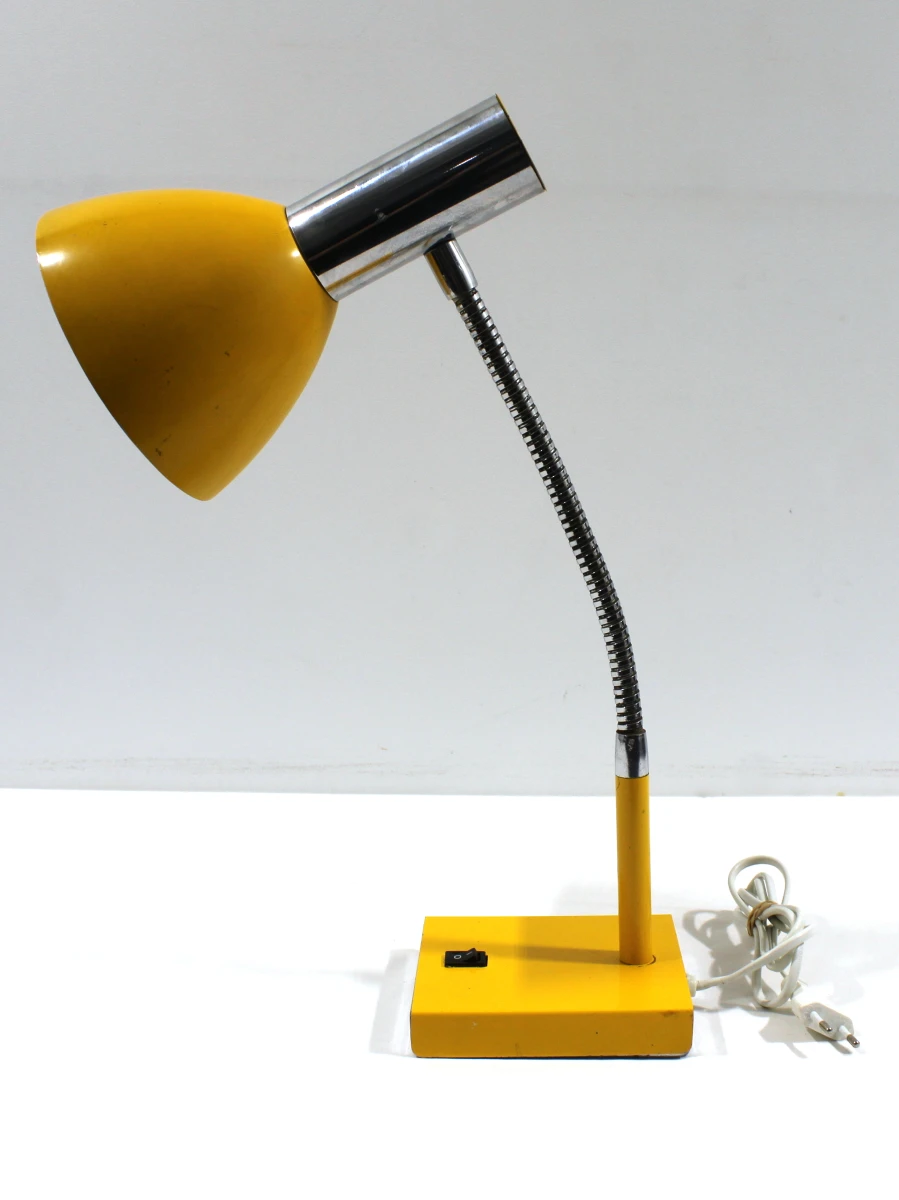 Vintage Bureaulamp [Geel]
