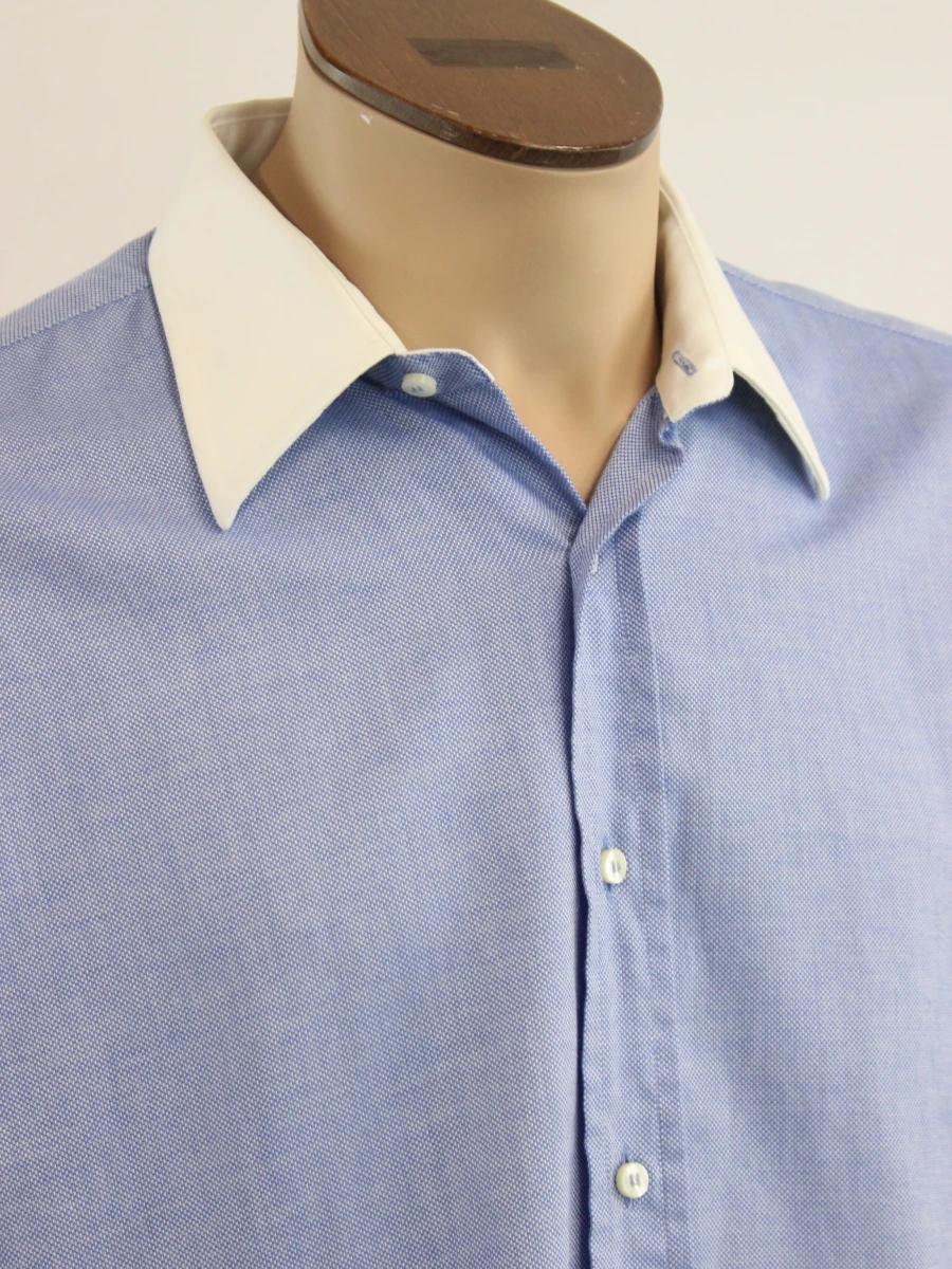 Missoni - herenhemd met witte kraag en dubbele manchetten