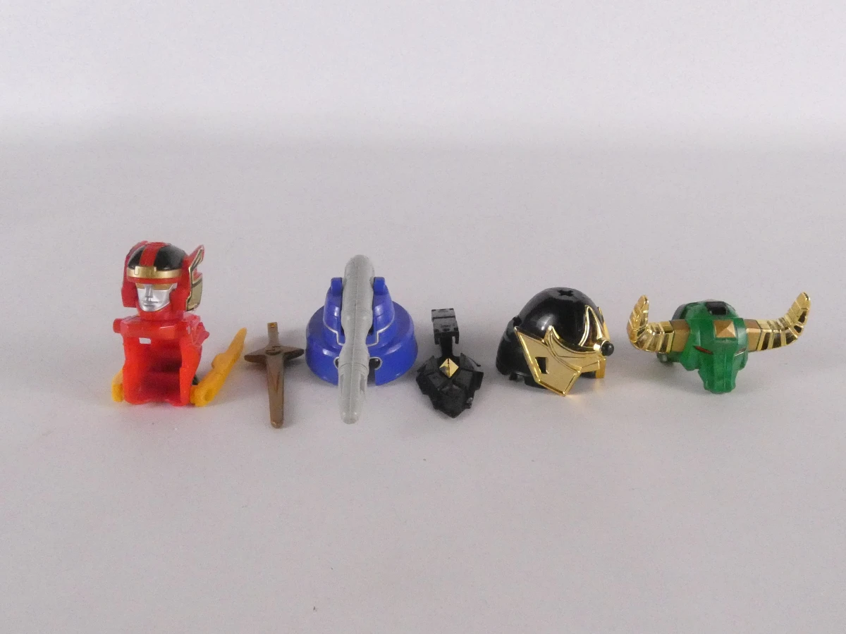 Vintage Bandai Power Rangers Megazord figuren set