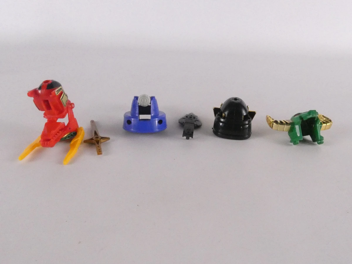 Vintage Bandai Power Rangers Megazord figuren set