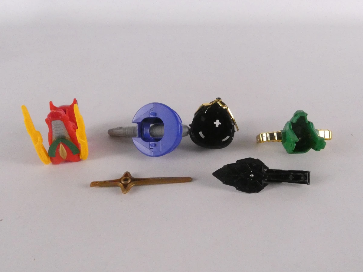 Vintage Bandai Power Rangers Megazord figuren set