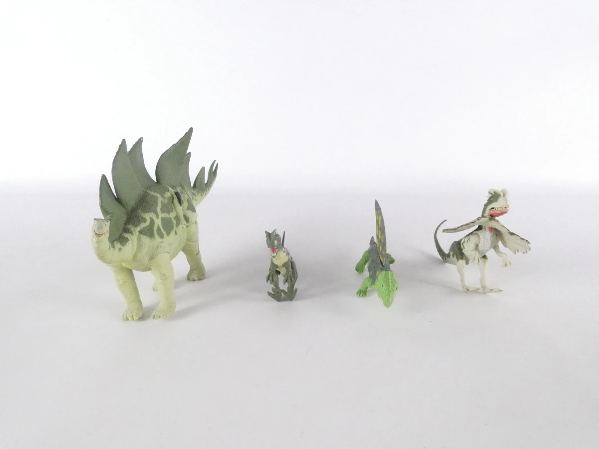 Jurassic Park speelgoedset met jeep en dinosaurussen