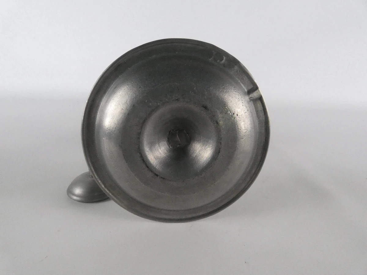 Set van 3 vintage tinnen olielampen met lonttrekker