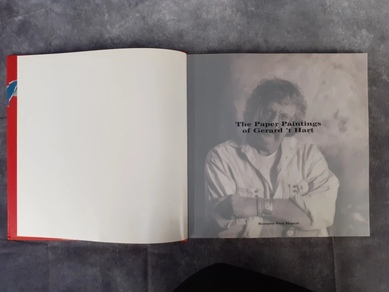 Boek: The Paper Paintings of Gerard 't Hart