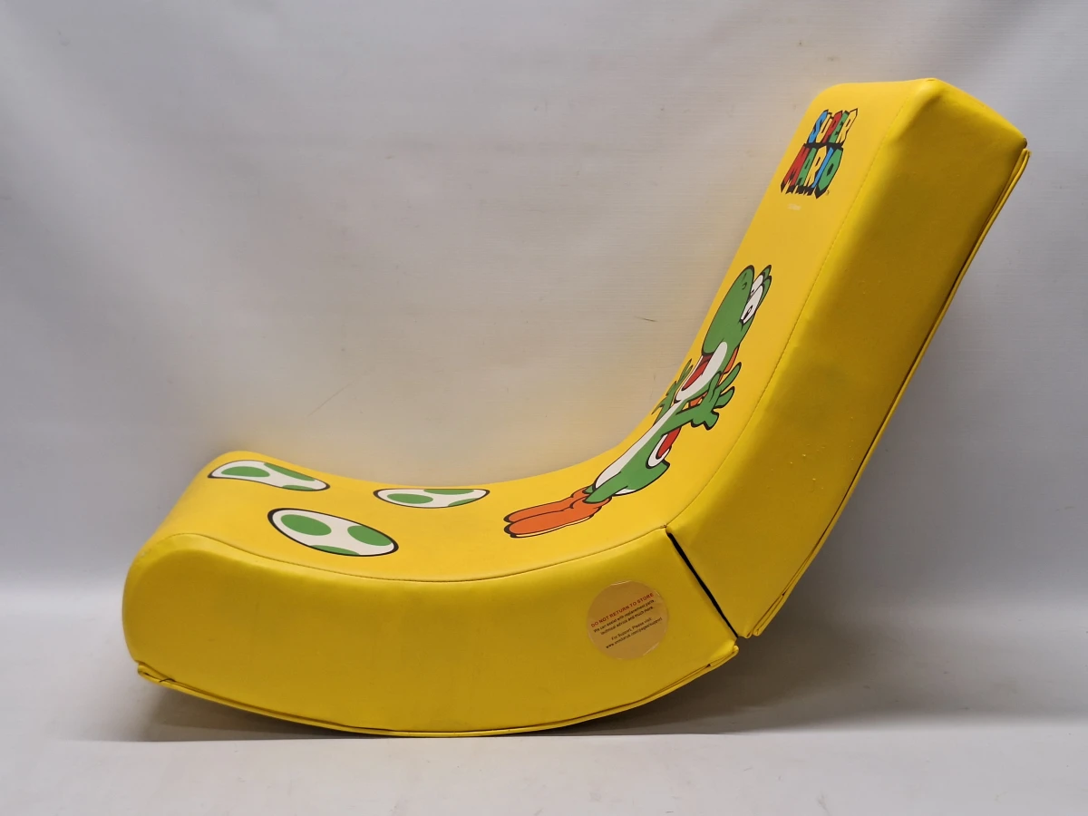 Officiële Nintendo X Rocker Super Mario Video Rocker – Yoshi Editie | Inklapbare gamestoel voor kinderen