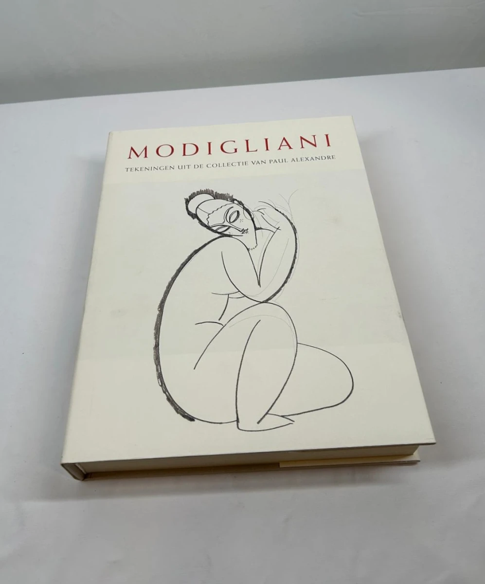 Boek Modigliani met tekeningen