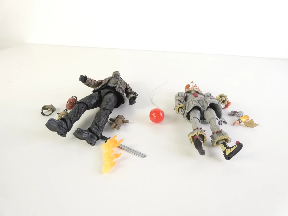Set horror actiefiguren met accessoires