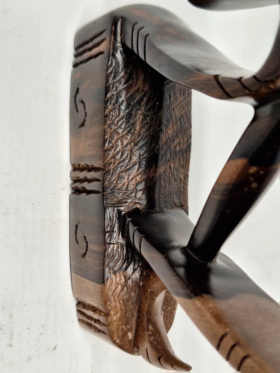 Chi Wara antilopebeeld - Handgesneden Bamana (Bambara) sculptuur uit Mali