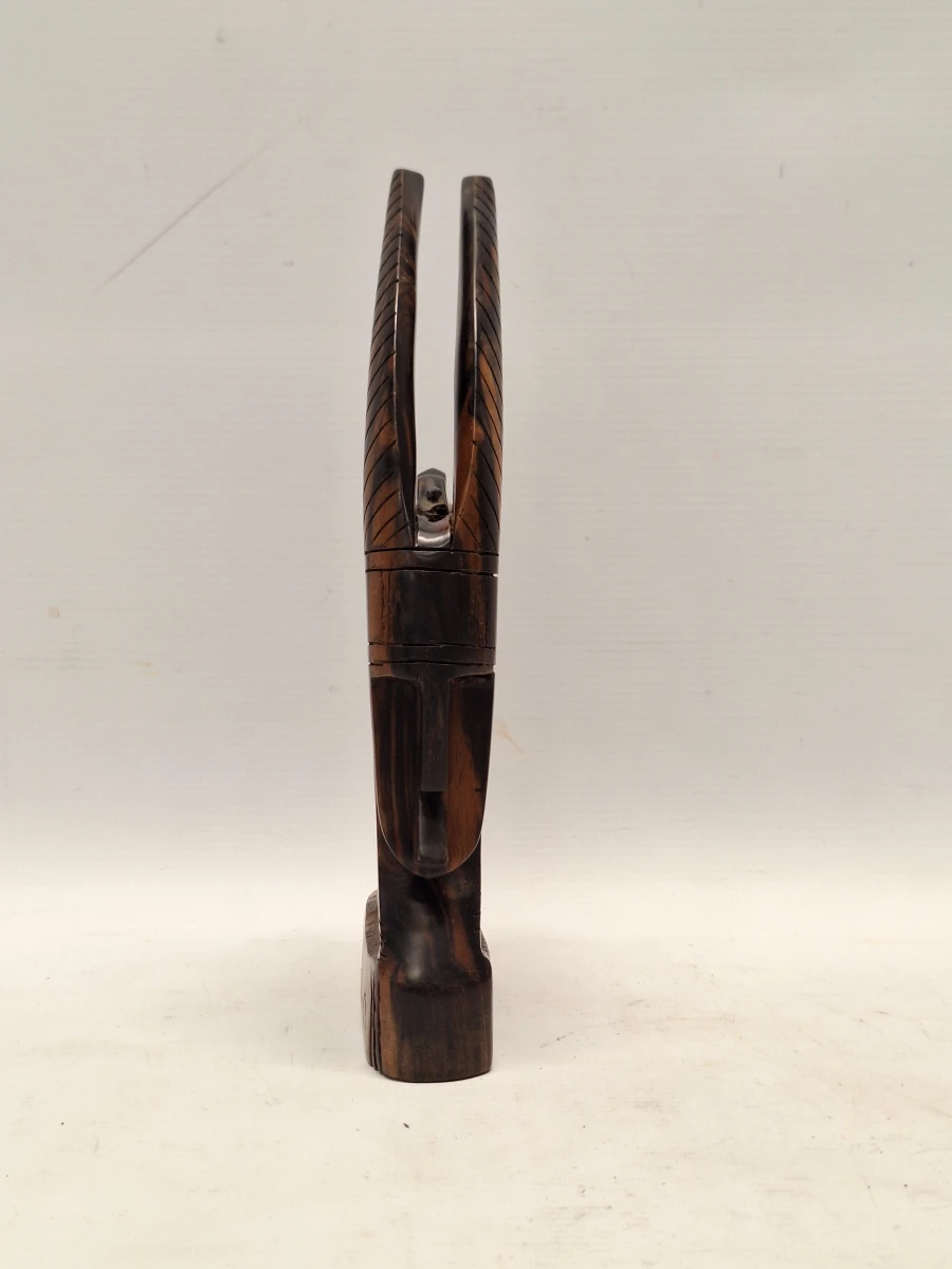 Chi Wara antilopebeeld - Handgesneden Bamana (Bambara) sculptuur uit Mali