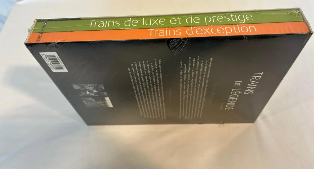 Boekenset Trains de Légende – Luxe en prestigieuze treinen