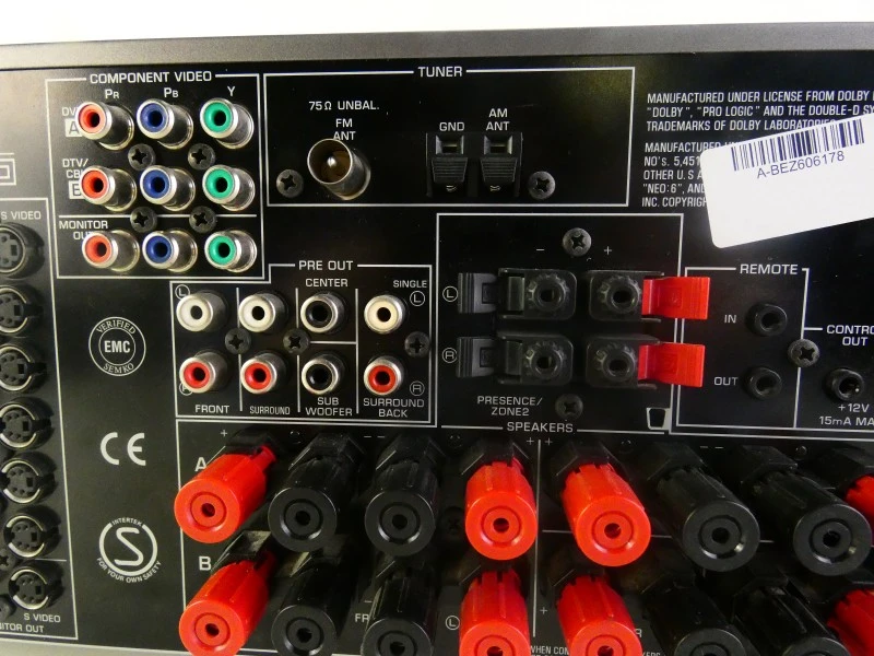 Yamaha RX-V657 AV-receiver