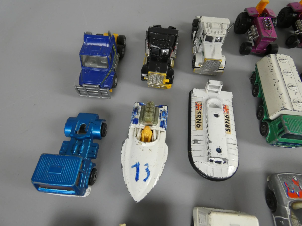 verzameling Matchbox speelgoedauto's