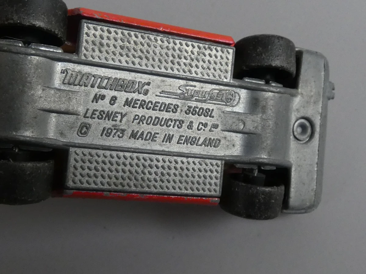verzameling Matchbox speelgoedauto's