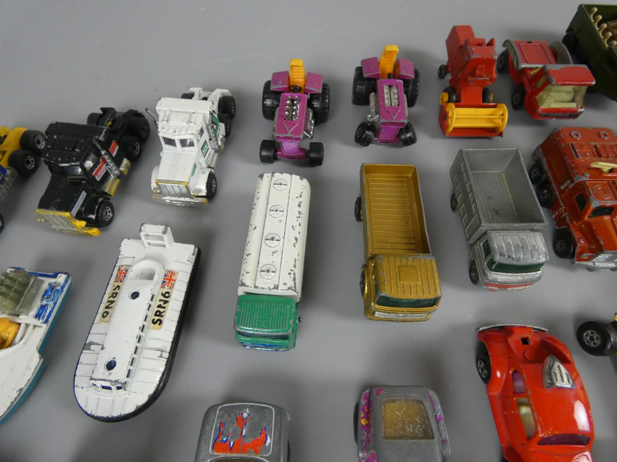 verzameling Matchbox speelgoedauto's