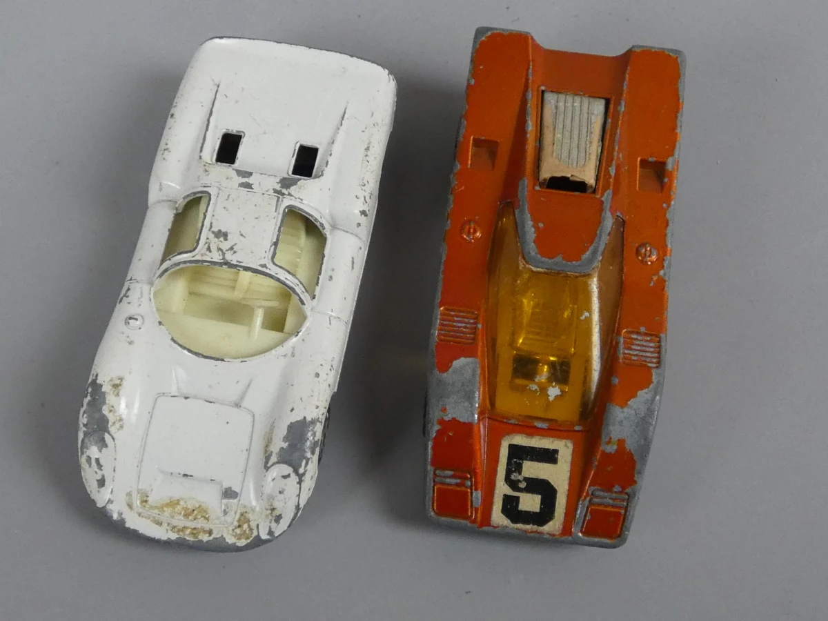 verzameling Matchbox speelgoedauto's