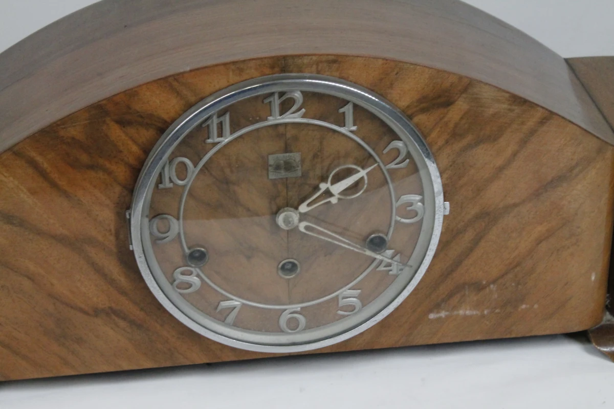 Vintage klassieke Art Deco schouwklok (Westminster)