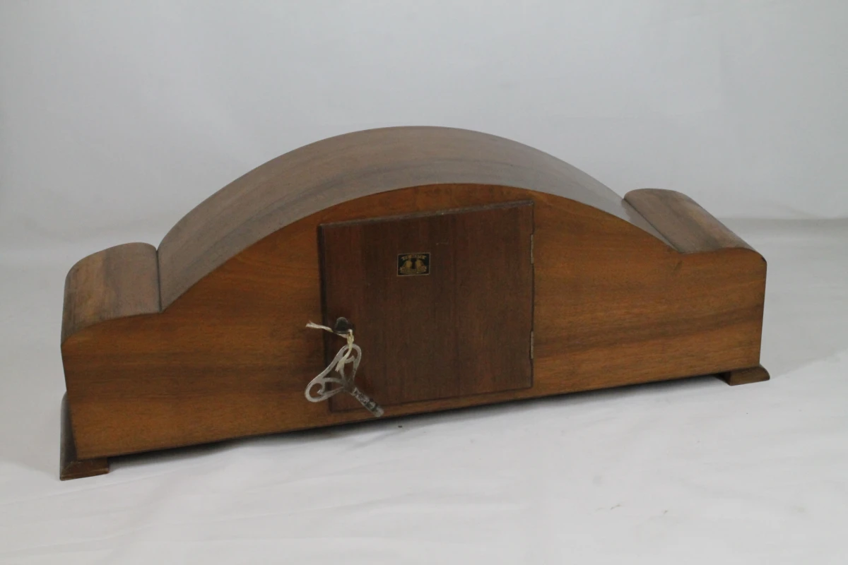 Vintage klassieke Art Deco schouwklok (Westminster)
