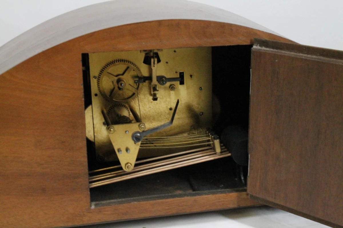 Vintage klassieke Art Deco schouwklok (Westminster)
