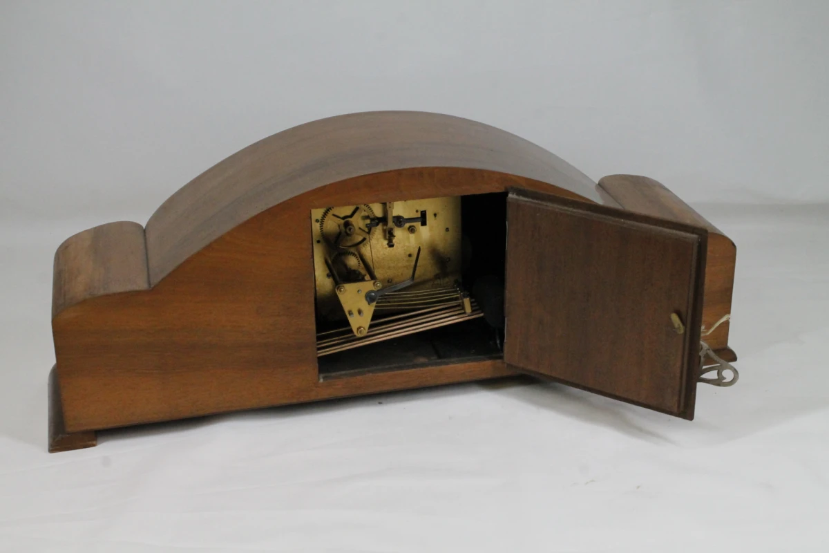 Vintage klassieke Art Deco schouwklok (Westminster)