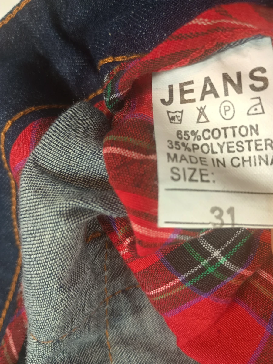 BiePa Jeans 1971 patchwork jeansbroek met diverse stoffen en prints