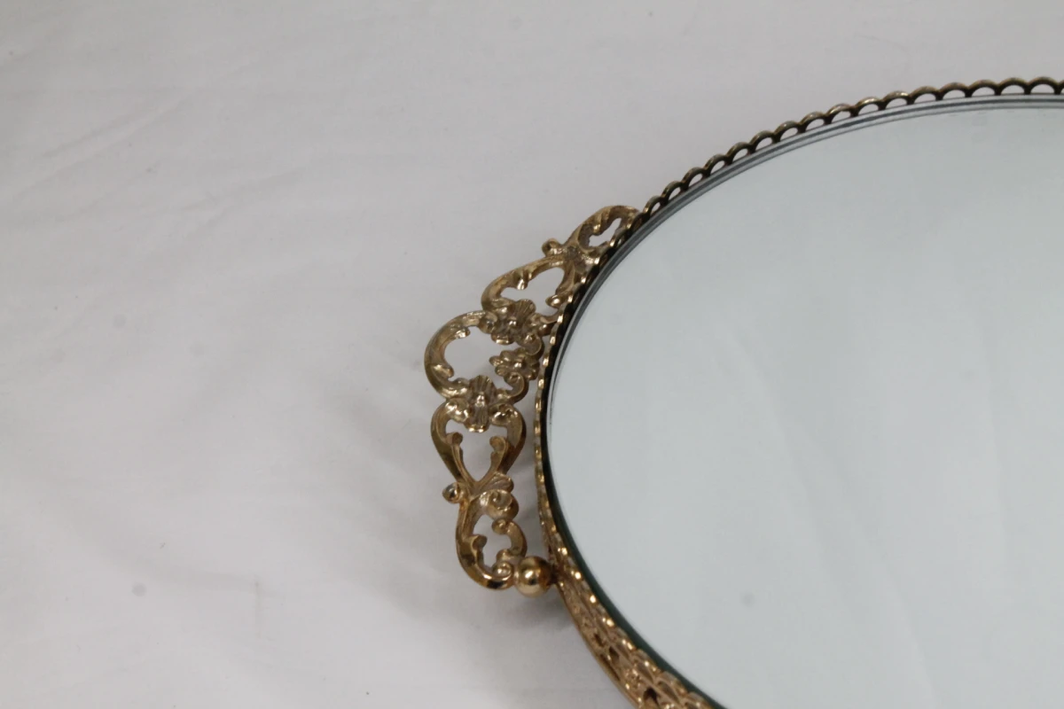 Vintage spiegelplateau