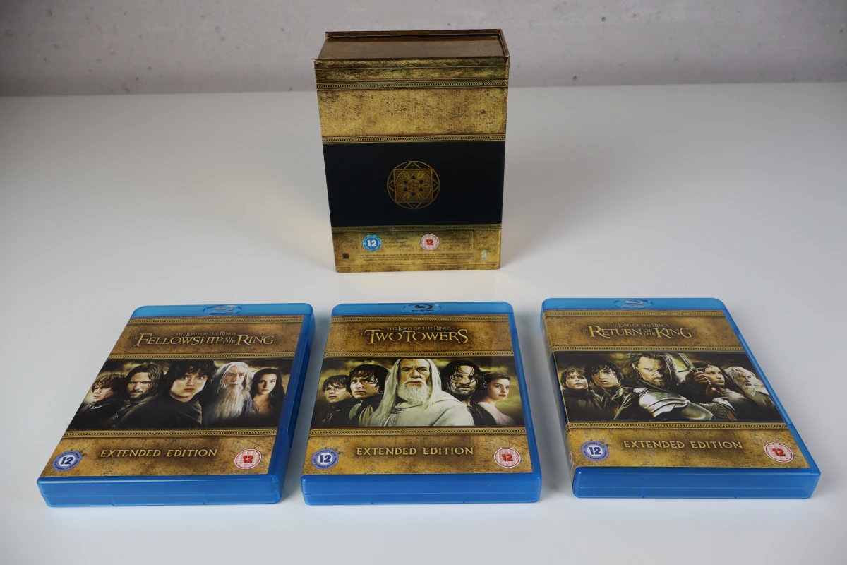The Lord of the Rings trilogie Extended Edition Blu-ray boxset