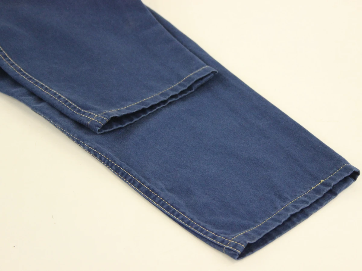 RoccoBarocco luchtige blauwe damesjeans met maritime borduursels