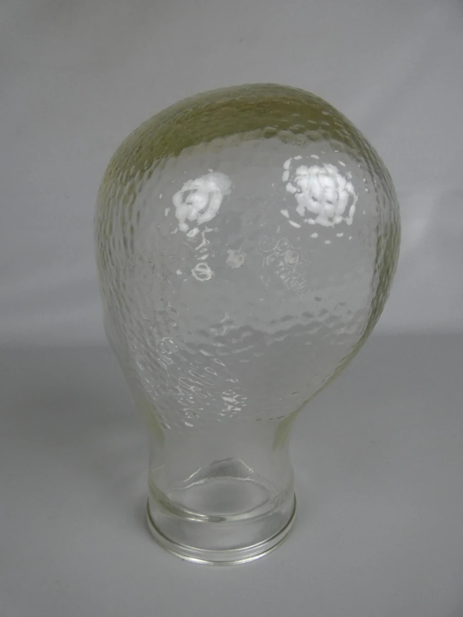 Glazen hoofd decoratief object