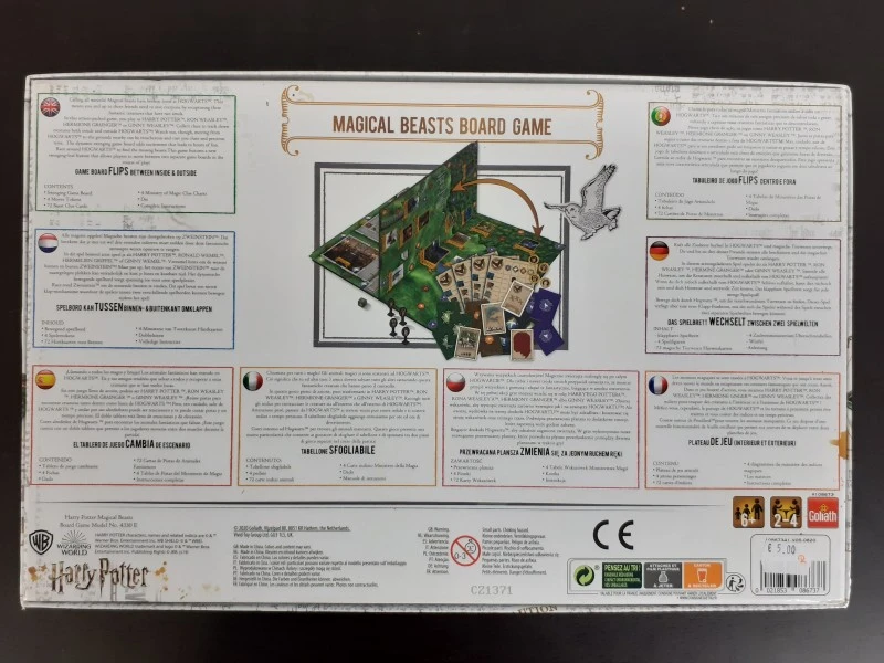 Bordspel: Harry Potter: Magical Beasts Board Game