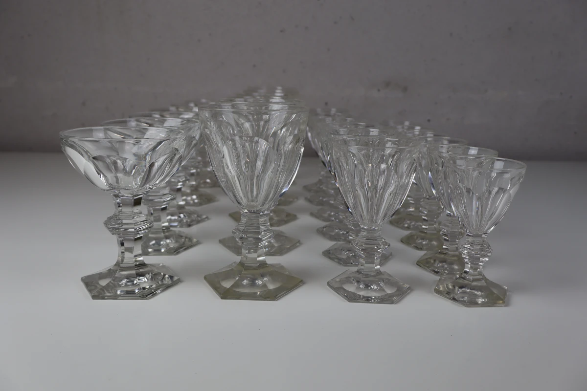 Baccarat France Kristallen Glazenset