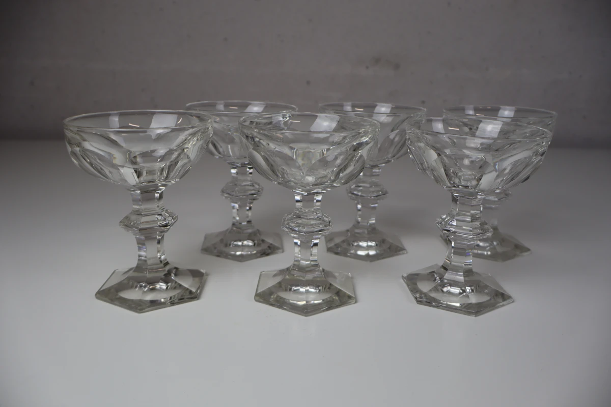 Baccarat France Kristallen Glazenset