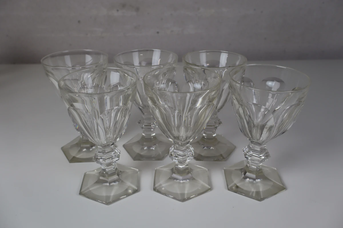 Baccarat France Kristallen Glazenset