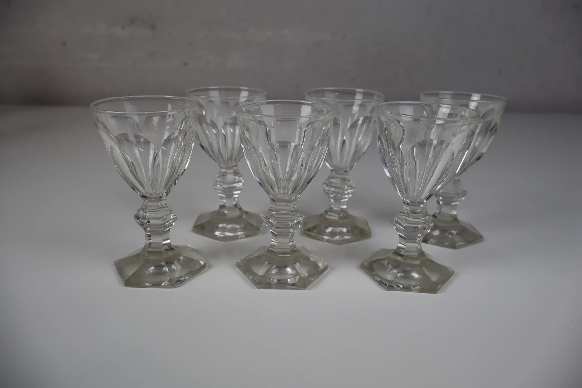 Baccarat France Kristallen Glazenset