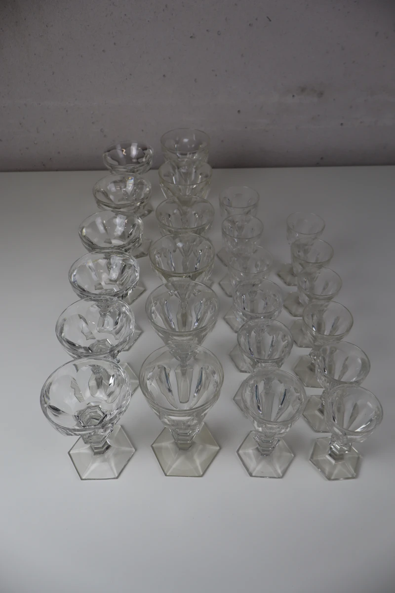 Baccarat France Kristallen Glazenset