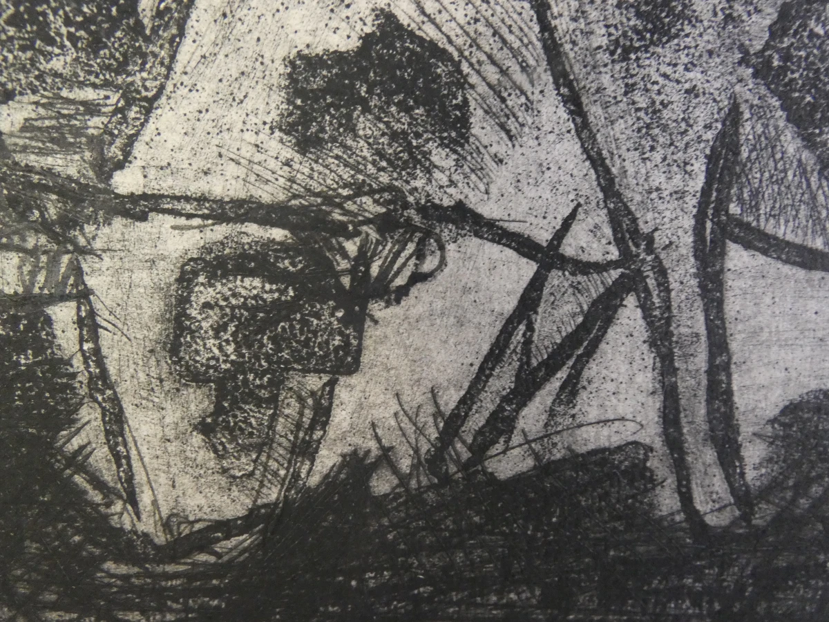 Serie van 10 grafische werken – Verbist (jaren 1950)