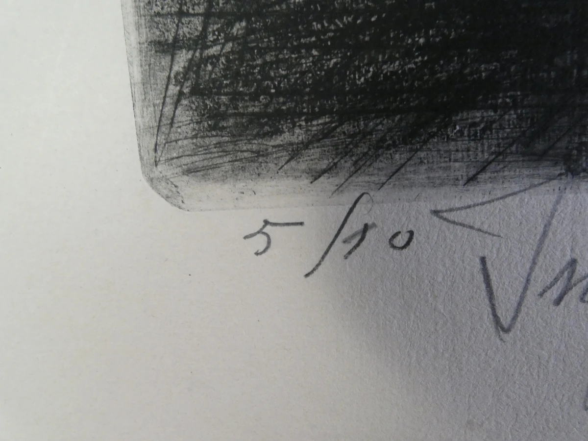 Serie van 10 grafische werken – Verbist (jaren 1950)
