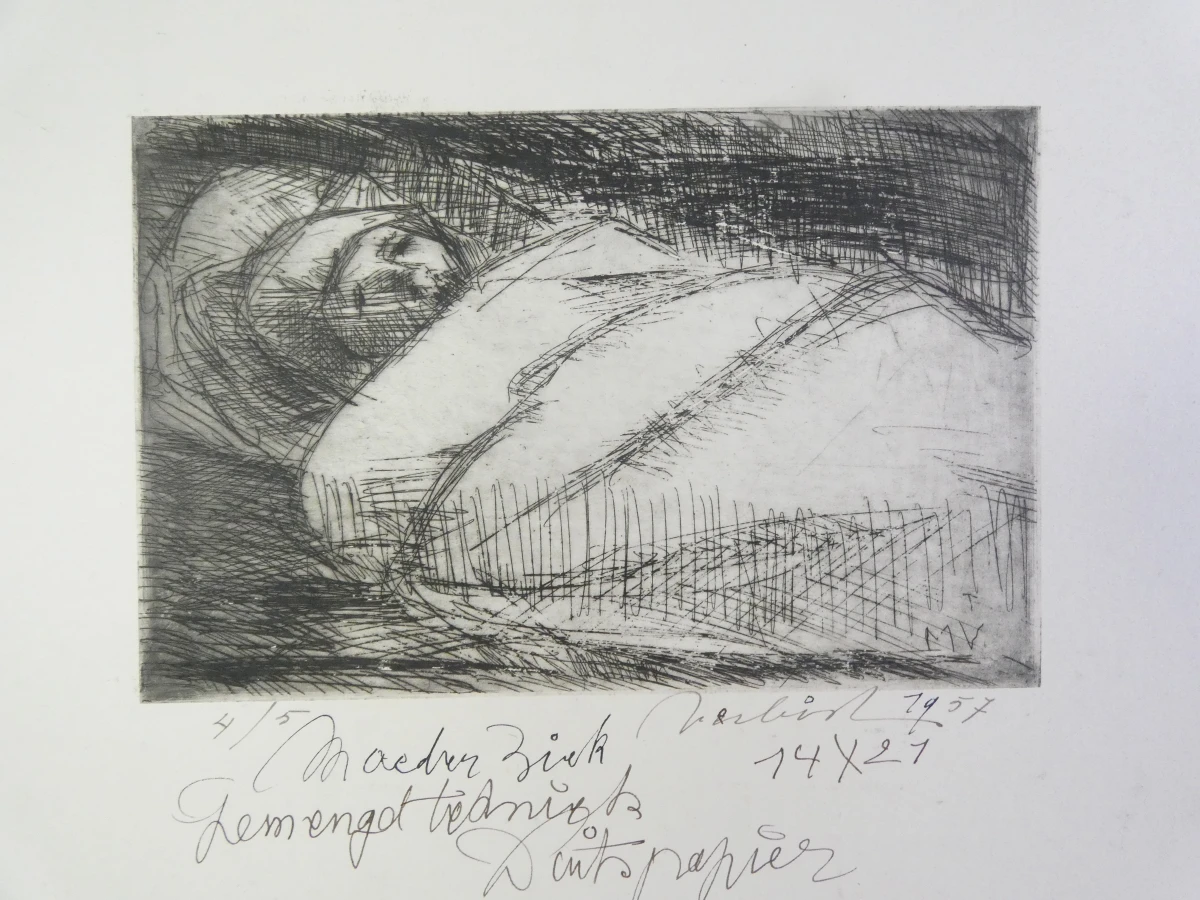 Serie van 10 grafische werken – Verbist (jaren 1950)