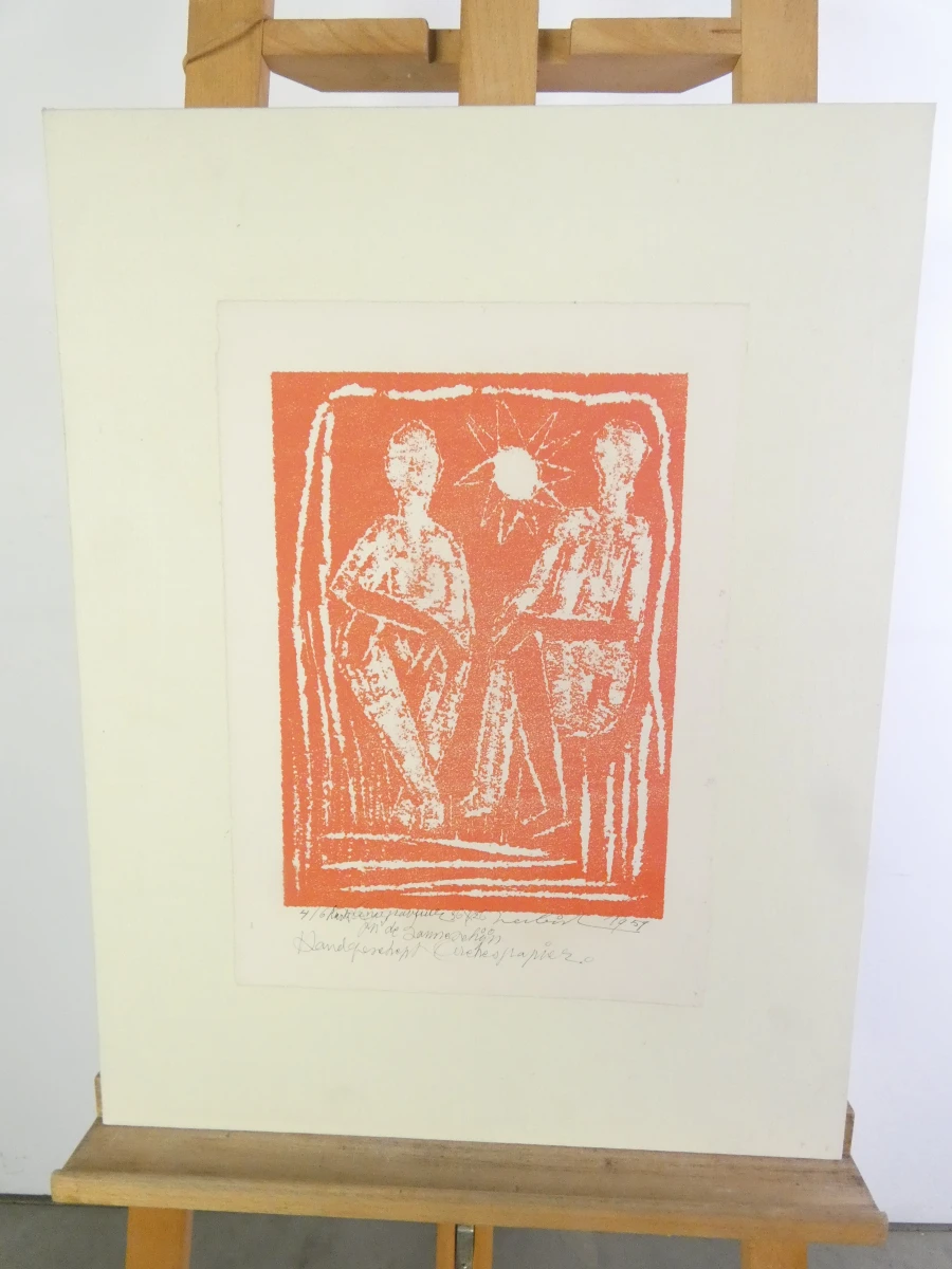 Serie van 10 grafische werken – Verbist (jaren 1950)