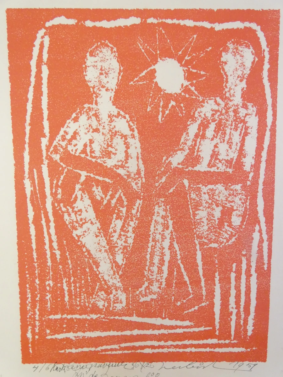 Serie van 10 grafische werken – Verbist (jaren 1950)