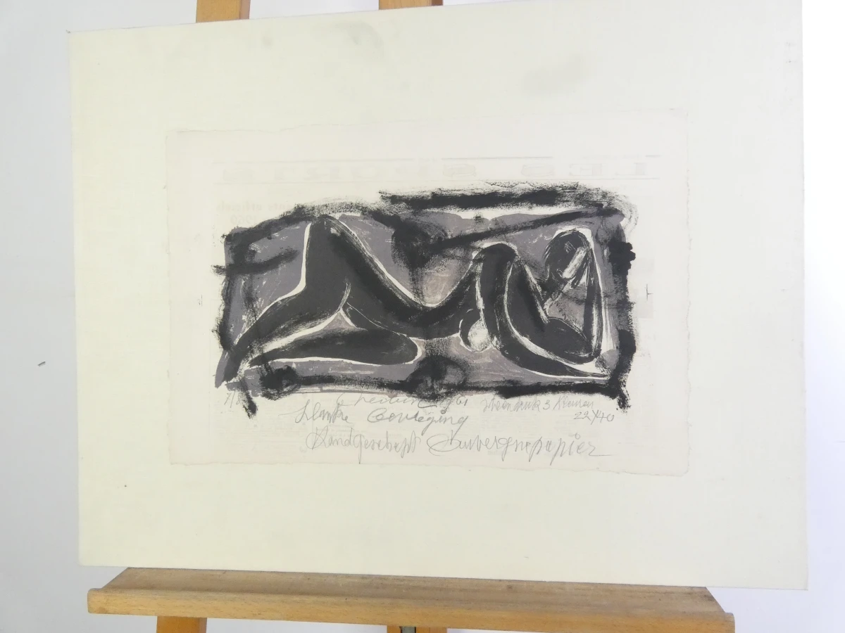 Serie van 10 grafische werken – Verbist (jaren 1950)