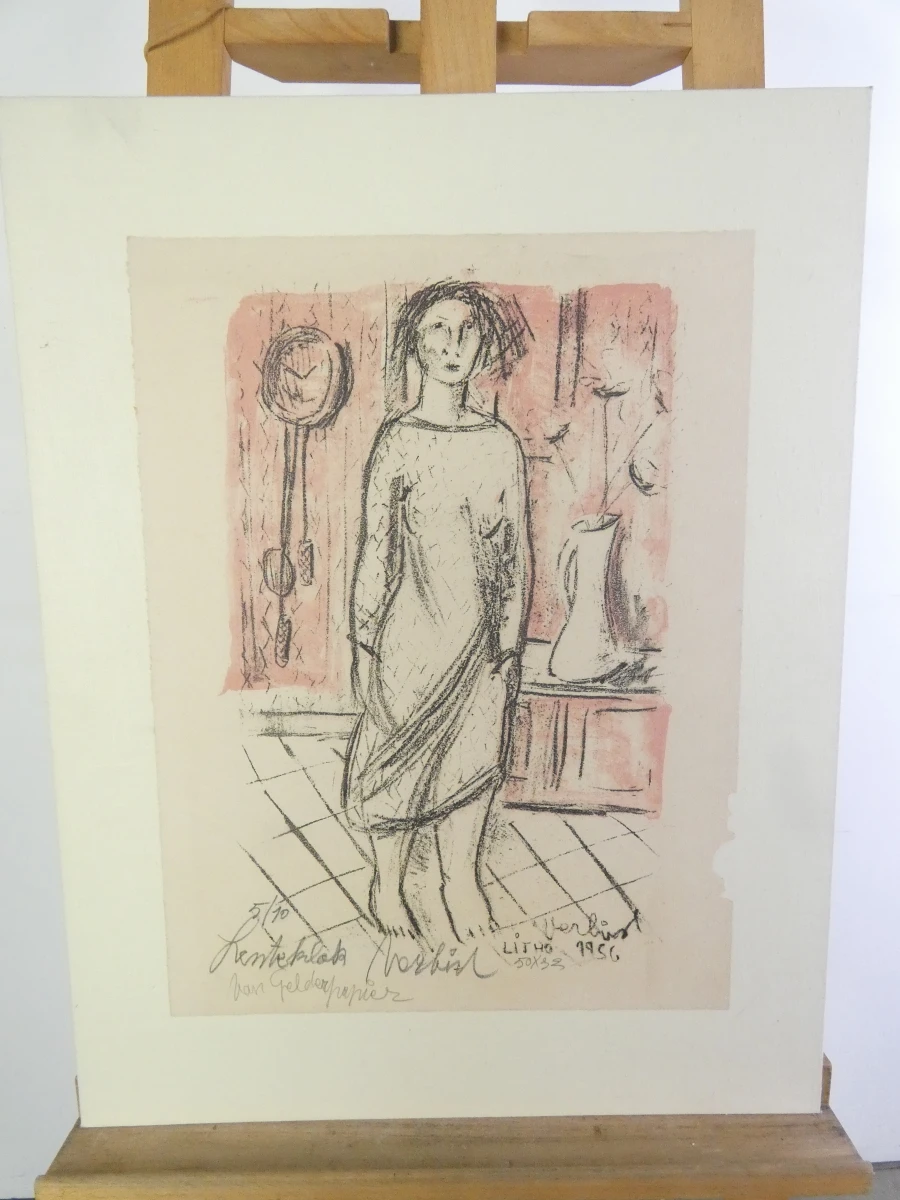 Serie van 10 grafische werken – Verbist (jaren 1950)