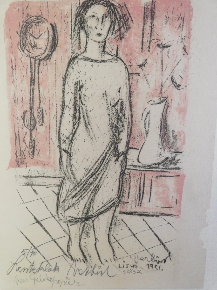 Serie van 10 grafische werken – Verbist (jaren 1950)