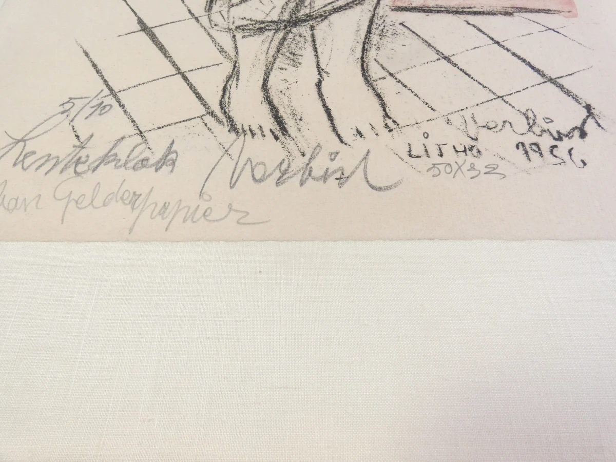 Serie van 10 grafische werken – Verbist (jaren 1950)