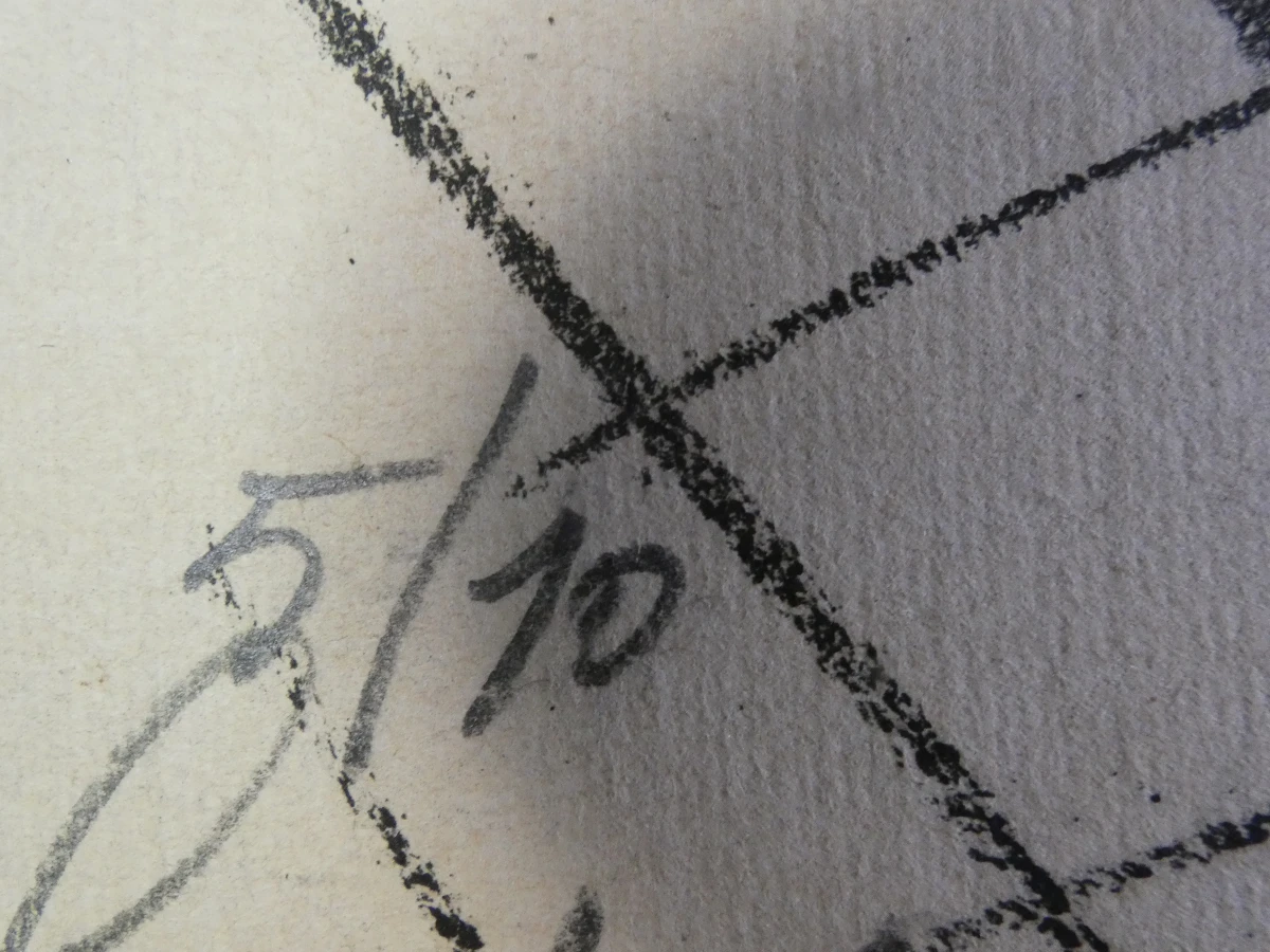 Serie van 10 grafische werken – Verbist (jaren 1950)