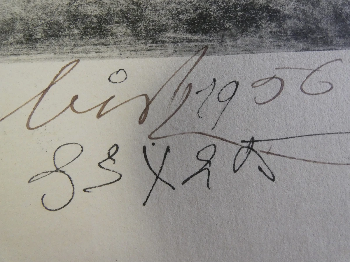 Serie van 10 grafische werken – Verbist (jaren 1950)