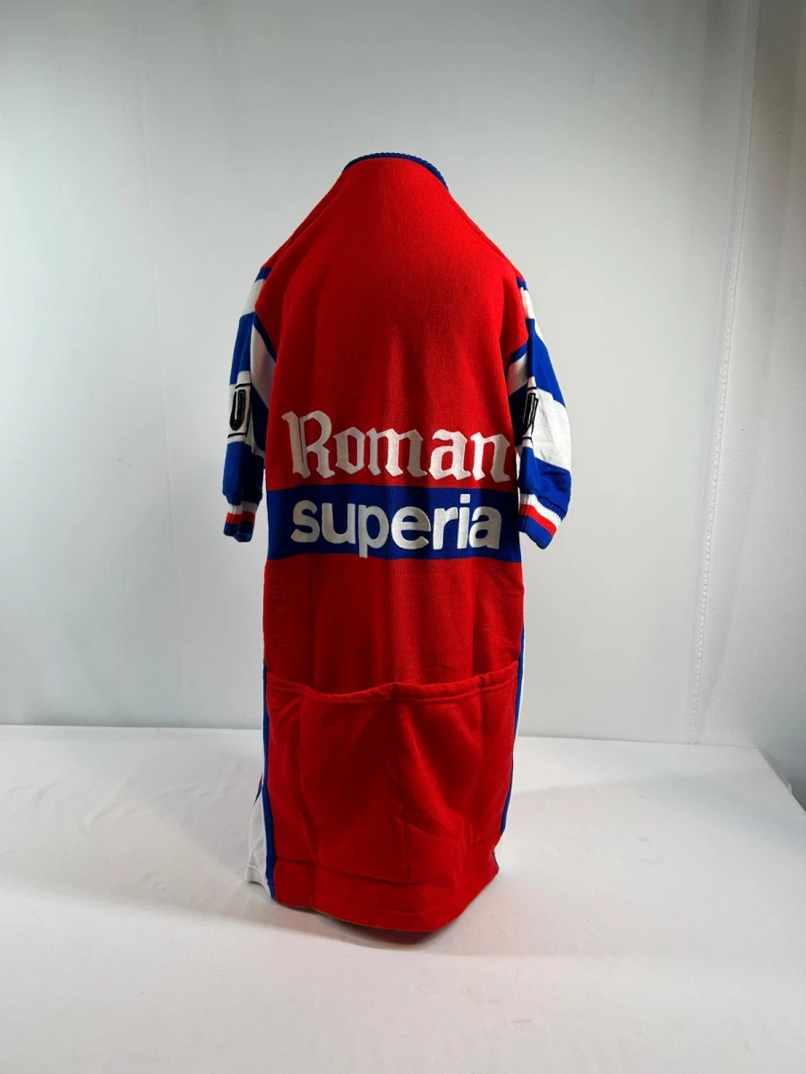 Vintage wielertrui Romy Pils Superia