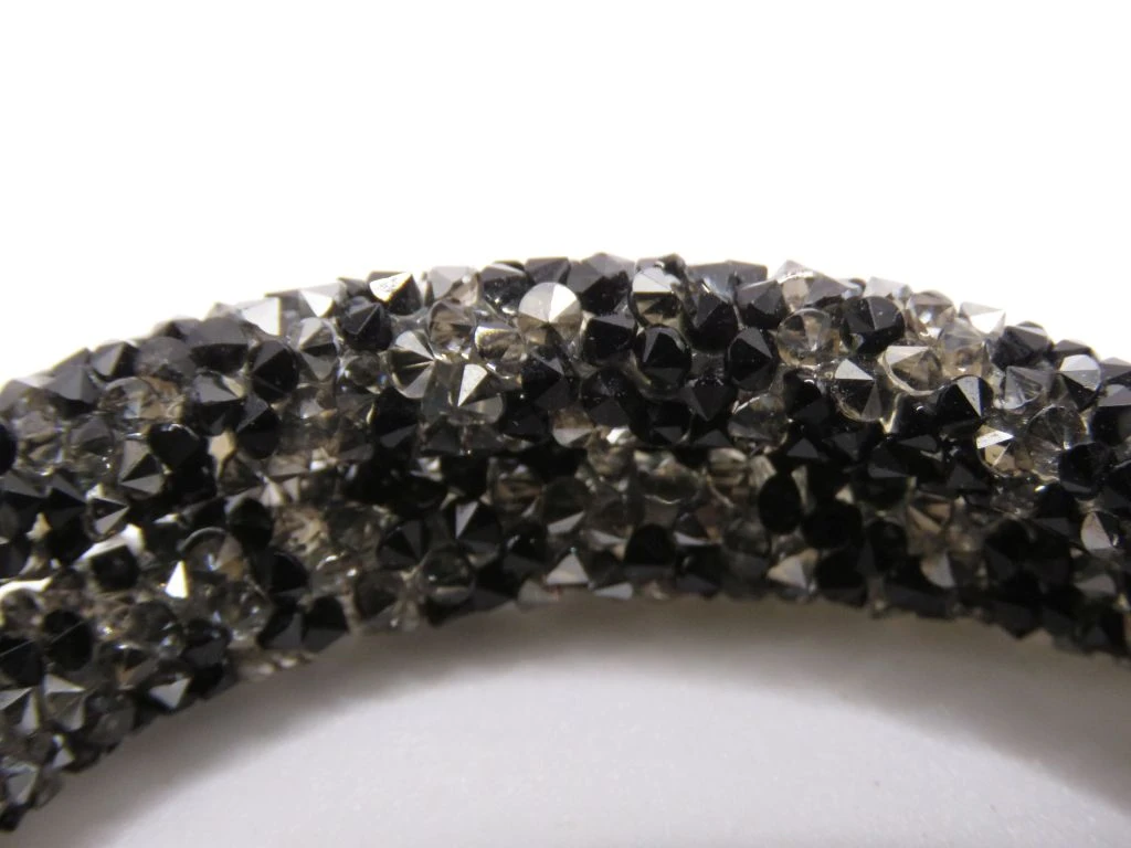 Swarovski Chrystaldust open bangle armband met kristallen