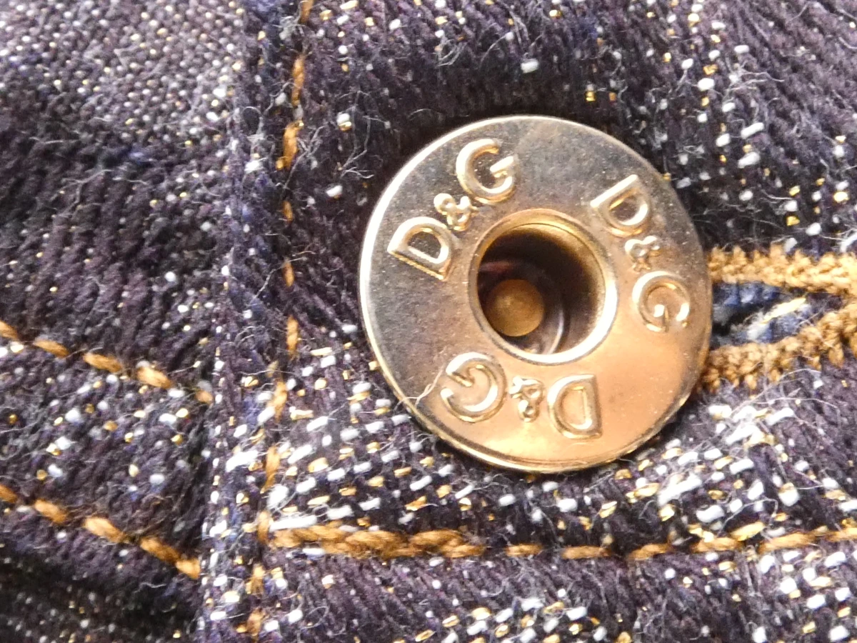 Dolce&Gabbana, Damesbroek met bloemenpatroon, maat 26