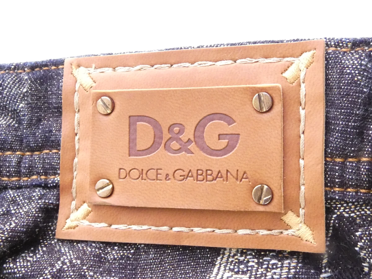 Dolce&Gabbana, Damesbroek met bloemenpatroon, maat 26